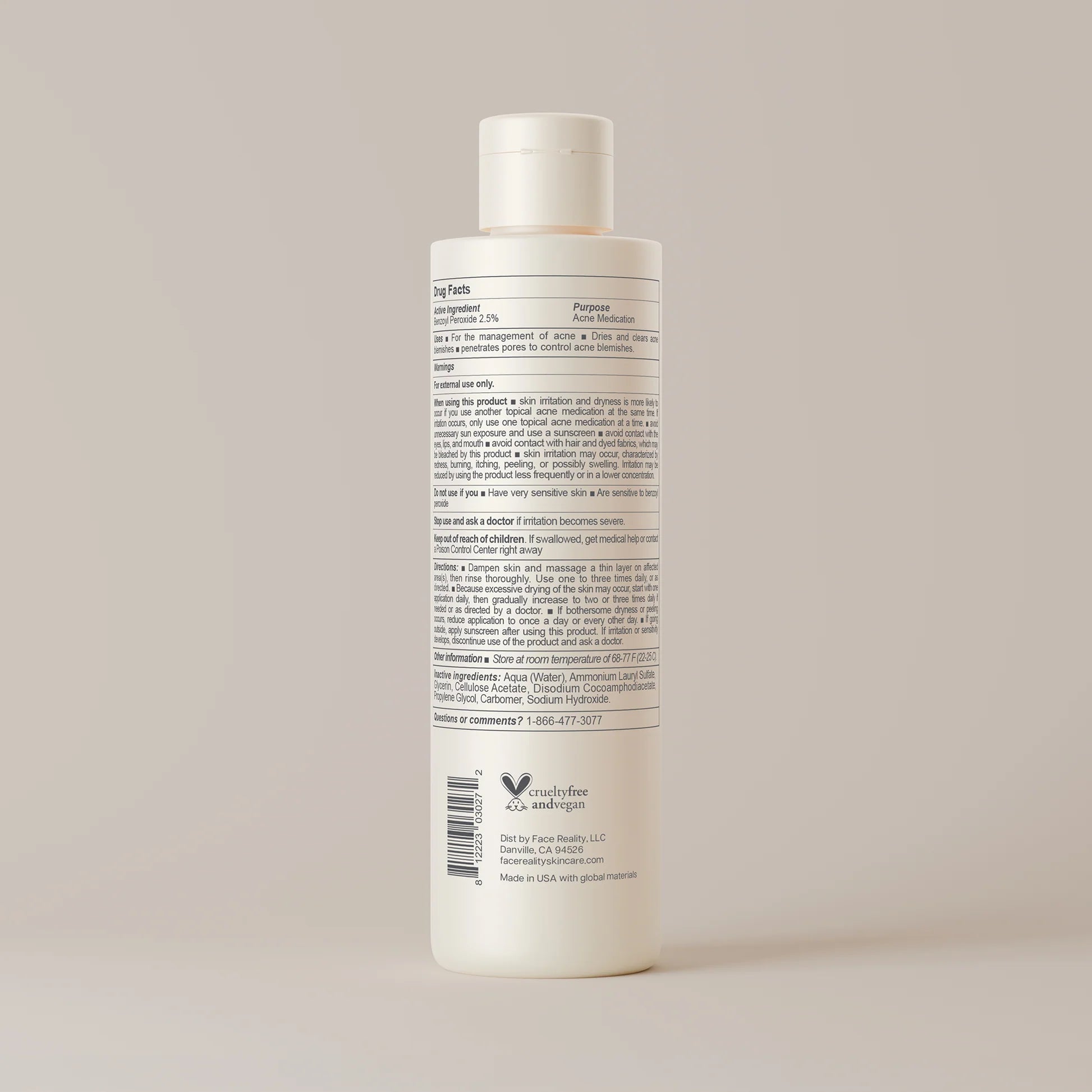 Acne Face and Body Scrub